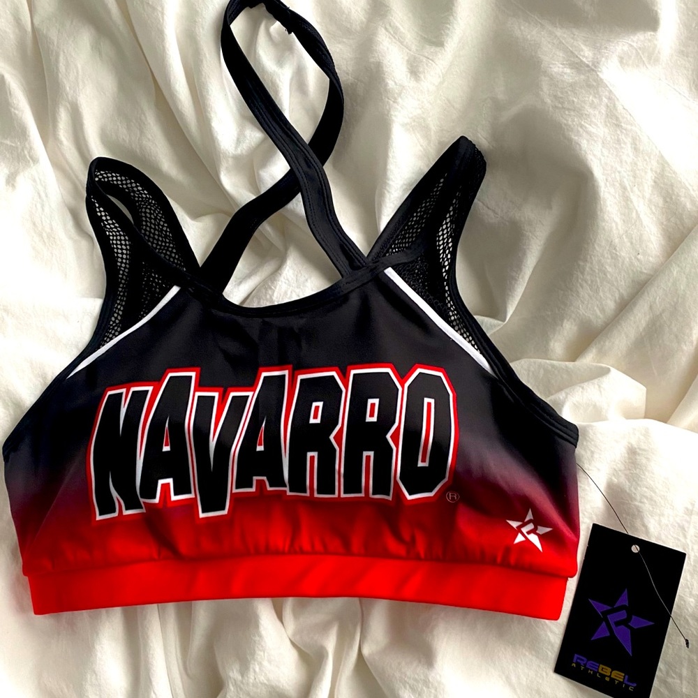 Rebel Athletic Navarro Cheer Sports Bra - Women, M